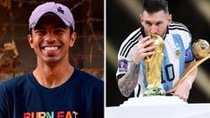 Tammat Bil Khoar recorrió más de 1.000 kilómetros con su bicicleta en honor a Lionel Messi. Tammat Bil Khoar recorrió más de 1.000 kilómetros con su bicicleta en honor a Lionel Messi.