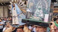 El cura obrero y villero el Chueco junto a Tuchi, de Misioneros de Francisco.