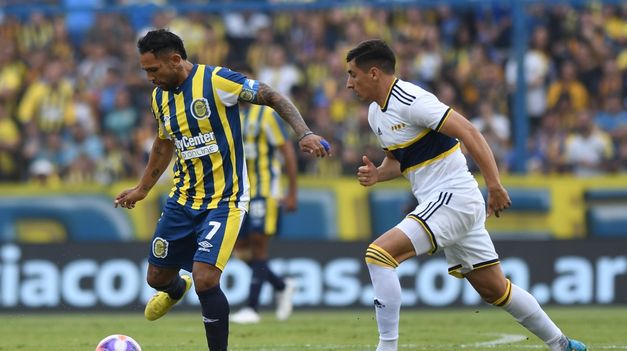 Se enfrentaron Rosario Central y Boca.
