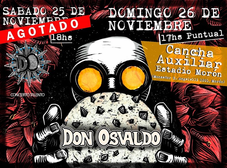 As&iacute; se confirm&oacute; la nueva fecha para el recital en Mor&oacute;n.