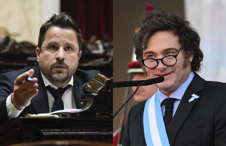 Tetaz chicaneó a Milei en redes sociales.