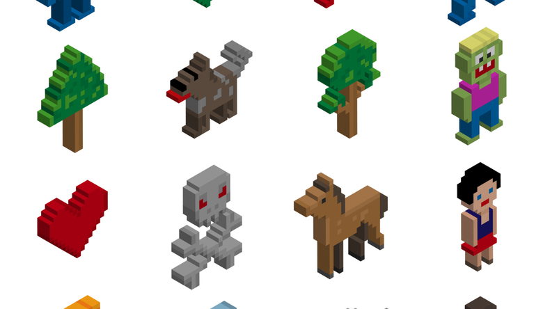 minecraft figuras 