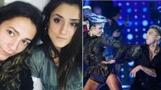 Romántico mensaje de la productora de Showmatch a la bailarina de El Polaco. Romántico mensaje de la productora de Showmatch a la bailarina de El Polaco.