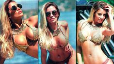 Botinera hot: las fotos calientes de Claudia Ciardone en Carlos Paz