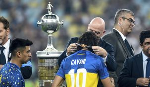 Facundo Colidio de dio like a un posteo de una página partidaria de River tras la derrota de Boca ante Fluminense