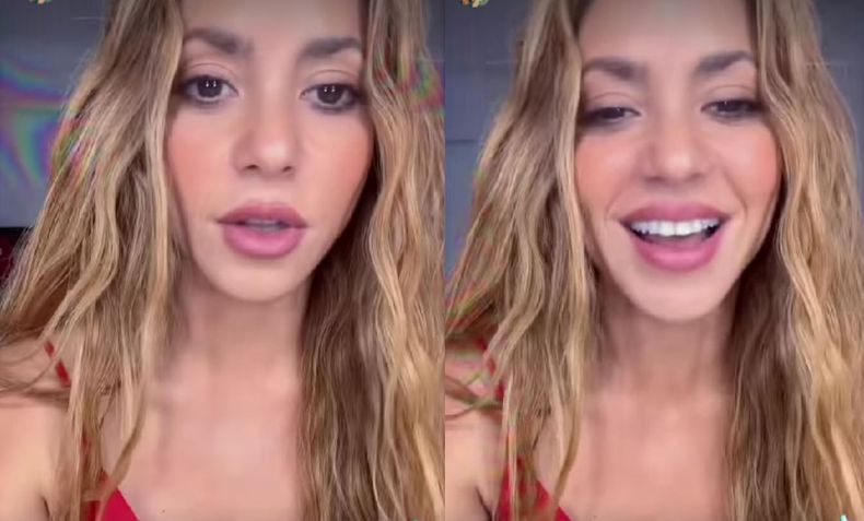 La letra que eligió para el playback dice suerte que es tener labios sinceros