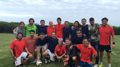 El divertido partido entre Marcelo Tinelli, Adrián Suar, Nacho Viale y Diego Latorre: las chicanas posteriores El divertido partido entre Marcelo Tinelli, Adrián Suar, Nacho Viale y Diego Latorre: las chicanas posteriores