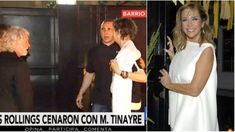 Los Rolling Stones cenaron en la casa de Marcela Tinayre Los Rolling Stones cenaron en la casa de Marcela Tinayre