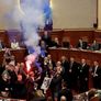 ¡Rama, renuncia!, exigieron los diputados de la oposición.