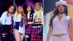 La integrantes de la banda que nació en Popstars se cruzaron con la joven artista.