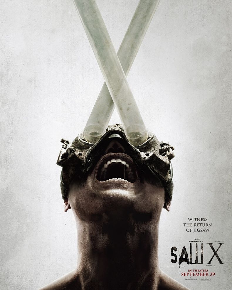 El poster de Saw X provoc mucha ilusin en los fanticos.