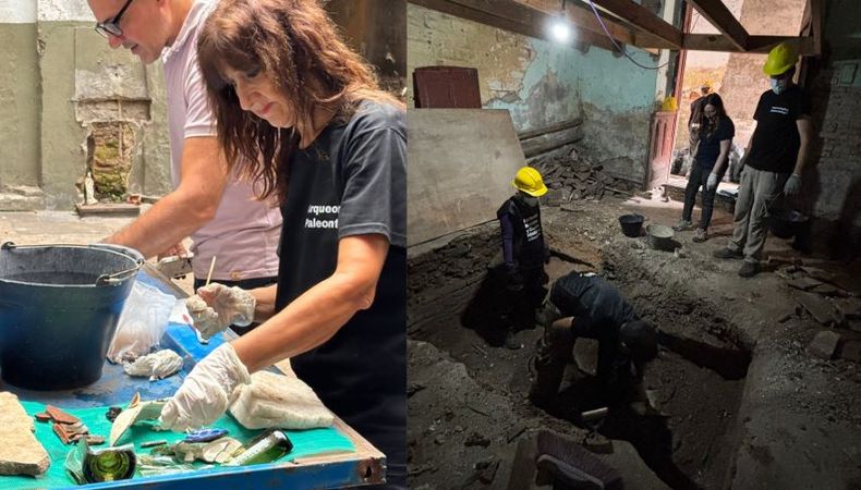 Trabajos en la Casa Escobar-Blaquier. 