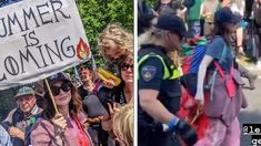 Carice van Houten fue detenida durante la protesta ambientalista en Países Bajos Carice van Houten fue detenida durante la protesta ambientalista en Países Bajos