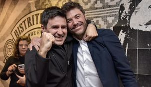 Eduardo Toniolli celebró el triunfo de Juan Monteverde en Rosario.