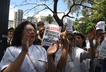 C5N | farmaceuticos protesta