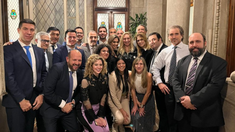 Karina Milei visitó a los diputados de La Libertad Avanza. Karina Milei visitó a los diputados de La Libertad Avanza.