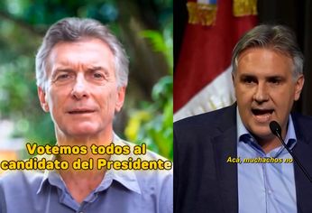 Mauricio Macri / Martín Llaryora