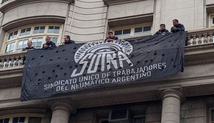 Elgremio del neumático anunció un paro y movilización para la próxima semana al Ministerio de Trabajo