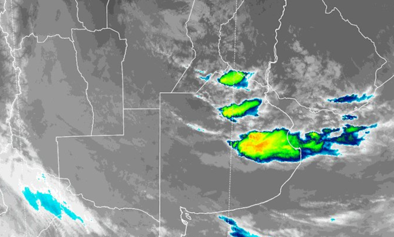 La tormenta que se acerca a CABA y GBA.