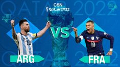 Messi y Mbappé, cara a cara en la ifnal. Messi y Mbappé, cara a cara en la ifnal.