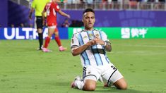 Lautaro marcó el 3 a 1 ante Suiza y liquidó el partido.&nbsp;
