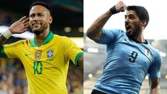 Neymar y Suárez, líderes de Brasil y Uruguay. Neymar y Suárez, líderes de Brasil y Uruguay.