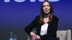 María Eugenia Vidal, presidenta de la Fundación Pensar.