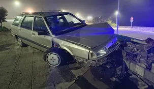 El auto fue encontrado en Boulevard Marítimo y Paseo Jesús Galíndez.