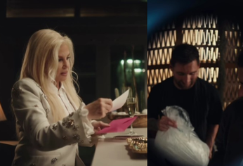 Susana Giménez, Lionel Messi y Rodrigo de Paul en el videoclip de Tini Stoessel. Susana Giménez, Lionel Messi y Rodrigo de Paul en el videoclip de Tini Stoessel.