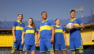 La nueva camiseta de Boca hizo ruido en River.