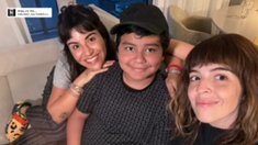 Gianinna compartió las imágenes junto a sus hermanos en las redes sociales. Gianinna compartió las imágenes junto a sus hermanos en las redes sociales.