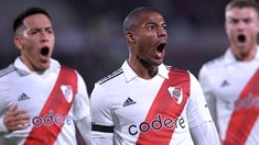 De la Cruz marcó el gol del triunfo de River sobre Defensa y Justicia. De la Cruz marcó el gol del triunfo de River sobre Defensa y Justicia.