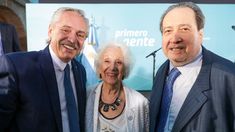 Alberto Fernández destacó como símbolos de la democracia a Estela de Carlotto y Carlos Arslanián