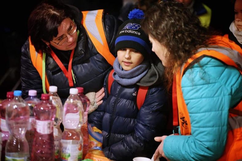 El nene ucraniano de 11 años que cruzó solo a Eslovaquia.