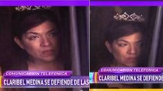 Habló Claribel Medina después de que la acusaran de hacer una obra borracha Habló Claribel Medina después de que la acusaran de hacer una obra borracha
