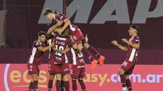 Lanús se impuso en el primer tiempo. Lanús se impuso en el primer tiempo.