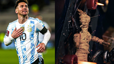 Un medio Australiano insitó a sus seguidores a clavar alfileres en un muñeco vudú de Lionel Messi Un medio Australiano insitó a sus seguidores a clavar alfileres en un muñeco vudú de Lionel Messi