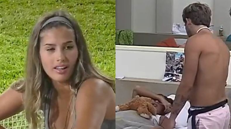 Julieta acabó con el ojo inflamado luego de lo que hizo Nacho.