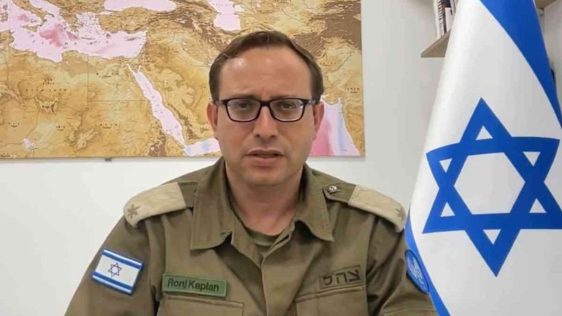 Roni Kaplan, vocero de las FDI, dio detalles de la Operación León Ascendente.