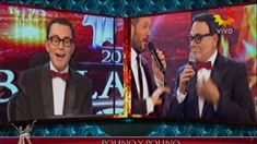 El impecable doble de Marcelo Polino en una nueva noche de Showmatch El impecable doble de Marcelo Polino en una nueva noche de Showmatch