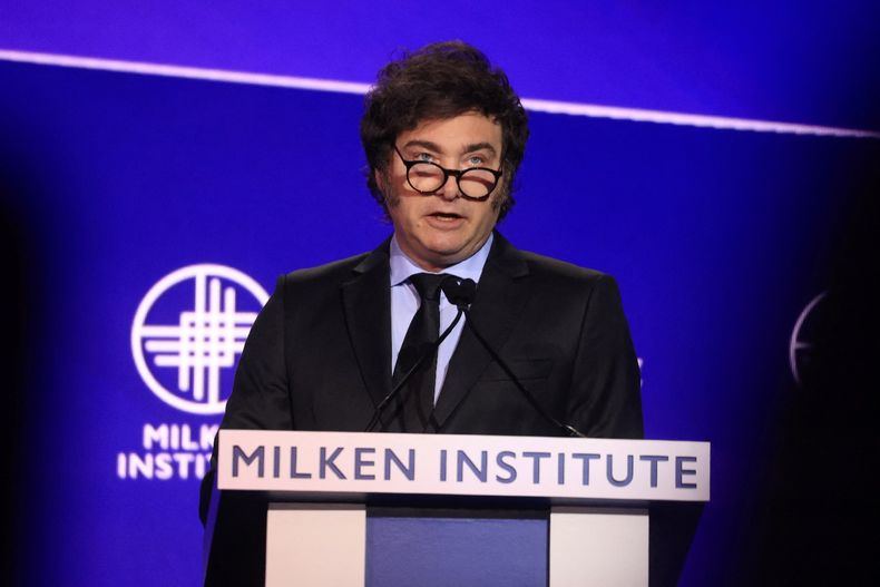 Javier Milei se presentó una vez más en Estados Unidos.