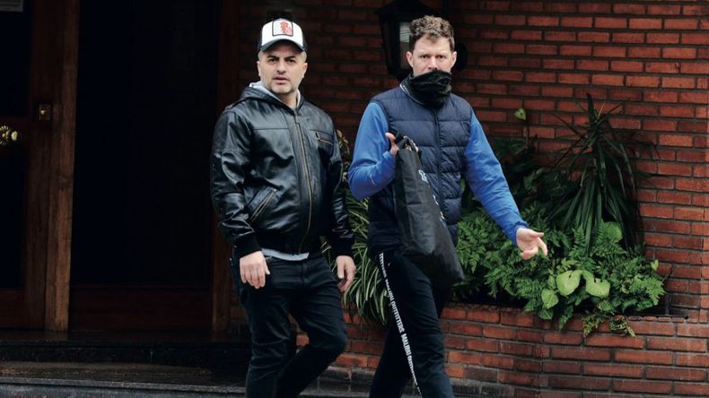 &Aacute;ngel De Brito y Javier Medina fueron captados por las c&aacute;maras en 2019.