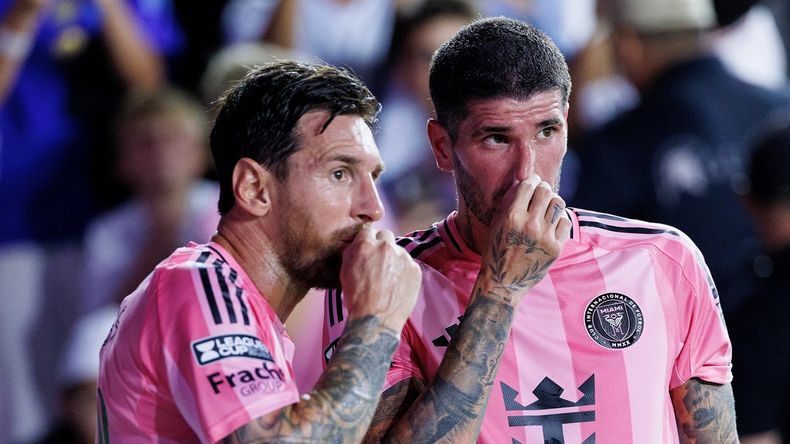 Lionel Messi y Rodrigo De Paul juegan en Inter Miami.