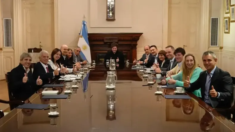 El Gabinete de Javier Milei.