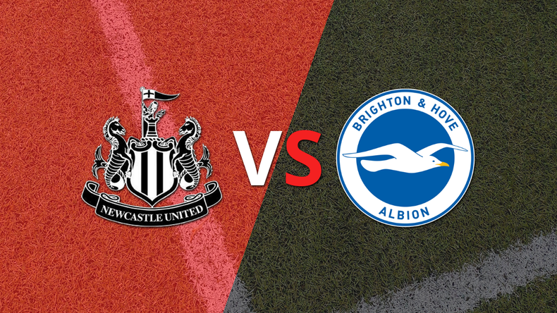 Brighton and Hove empató 1-1 en su visita a Newcastle United