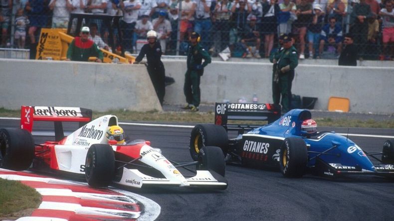 Dos años antes de la muerte de Senna