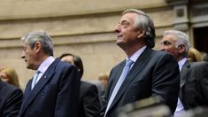 Néstor Kirchner, la noche de la media sanción de la Ley de Matrimonio Igualitario.