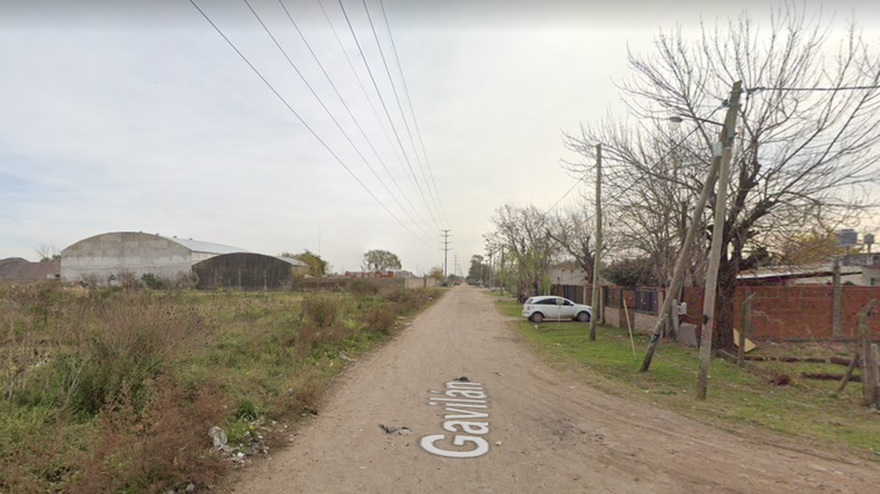 El descampado donde encontraron el cuerpo.