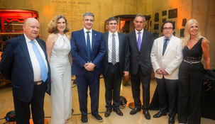 Jorge Macri y Daniel Scioli, invitados en la cena.