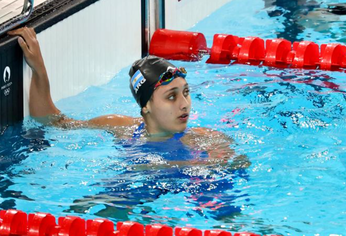 Aagostina Hein fue segunda en su serie. Aagostina Hein fue segunda en su serie.